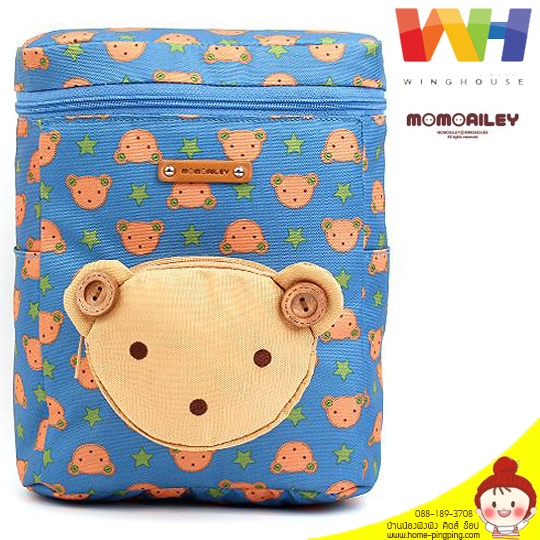 กระเป๋าจูงเด็ก เป้จูงเด็กกันหลงทาง Momoailey Little Bagpack (ลายกระต่ายน้อย) ยี่ห้อ WINGHOUSE