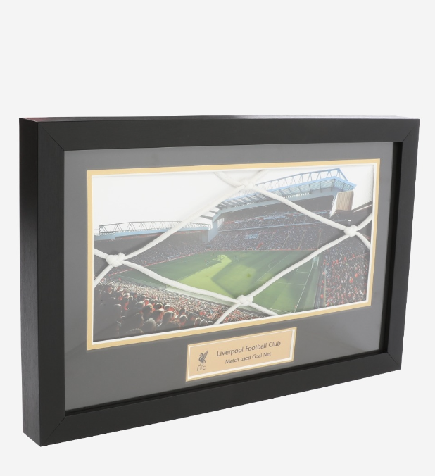 เน็ตโกลลิเวอร์พูล Framed Goal Net ใช้ฤดูกาล 2018/19 ลิมิเต็ดอีดิชั่นของแท้