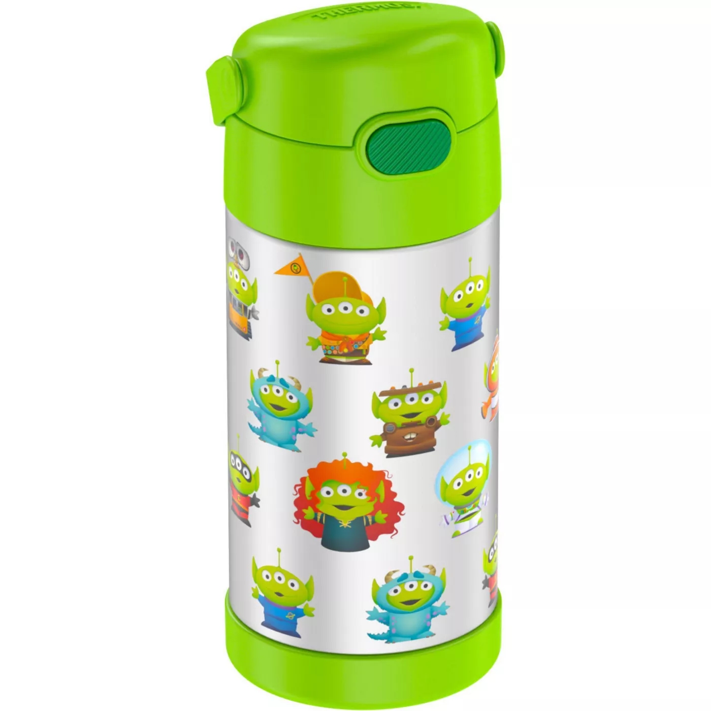 กระติกน้ำเก็บความเย็น ลาย Squeeze Toy Aliens Thermos 12oz FUNtainer Bottle