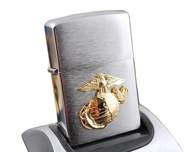 ไฟแช็ค Zippo แท้ กองทัพเรือสหรัฐ, "Zippo 280MAR, United States Marines " แท้นำเข้า 100%
