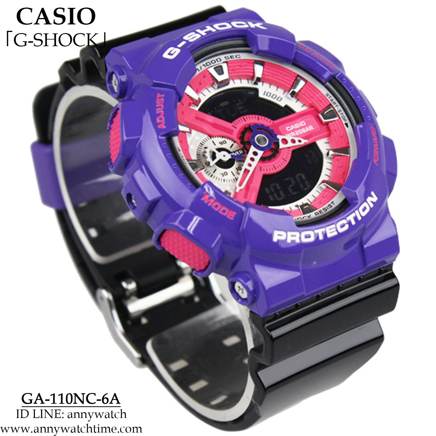 G-SHOCK GA-110NC-6A - จำหน่ายนาฬิกาของแท้ 100% รับซ่อมนาฬิกา 