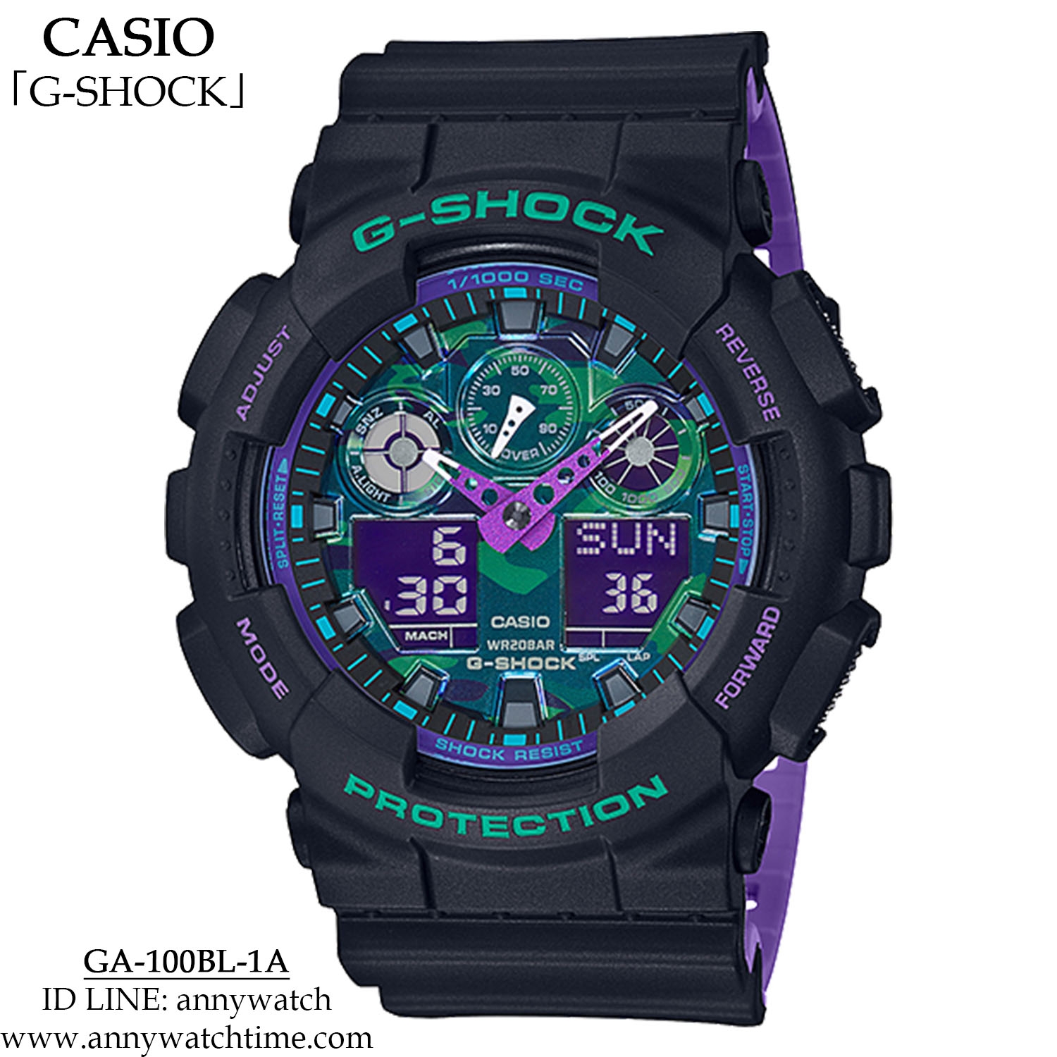 G-SHOCK GA-100BL-1A