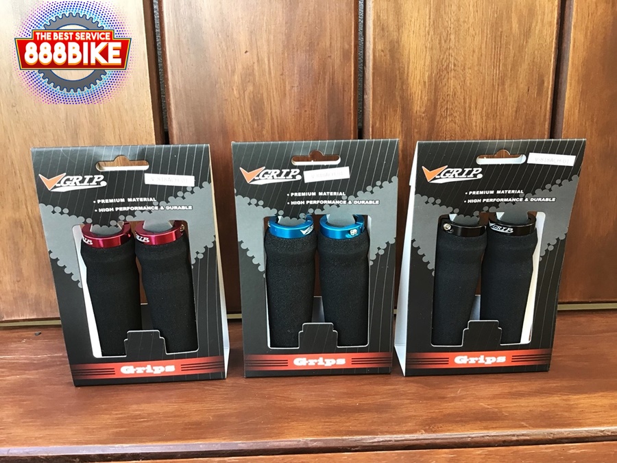 ปลอกแฮนด์โฟม V-GRIP ,V-818ACH-01, (Alloy Ring L:130MM)