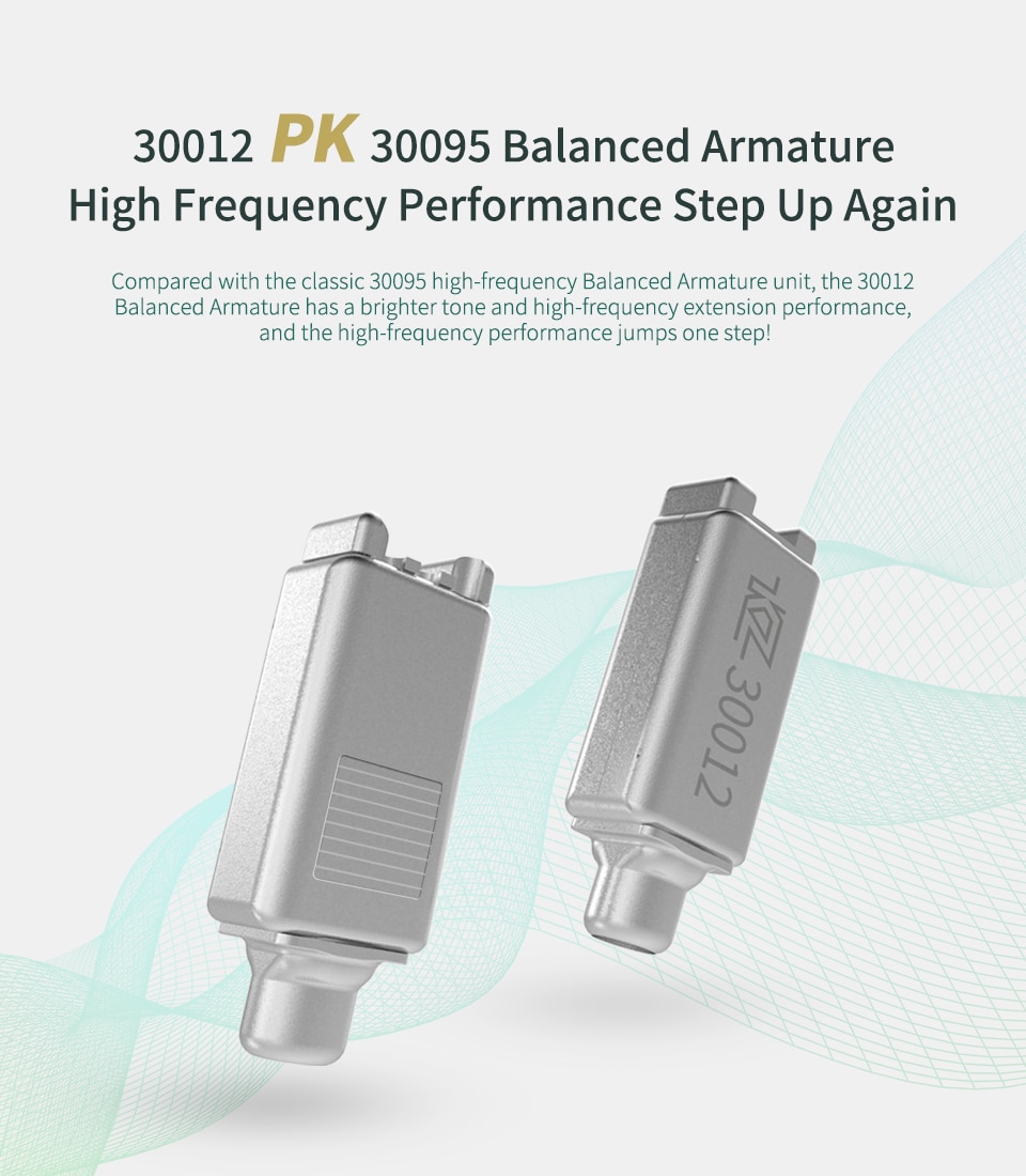 ขาย KZ AS12 สุดยอดหูฟัง Pure Balanced 6 ไดร์เวอร์ (6BA) ถอดสายได้