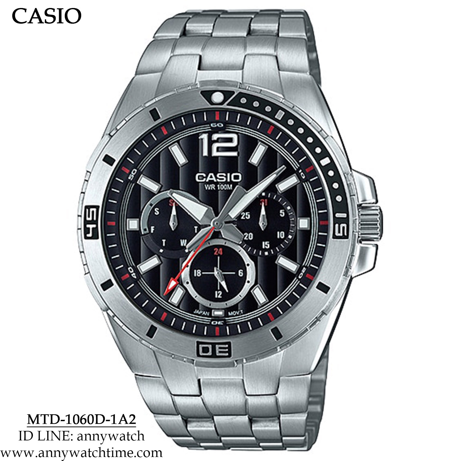 CASIO MTD-1060D-1A2