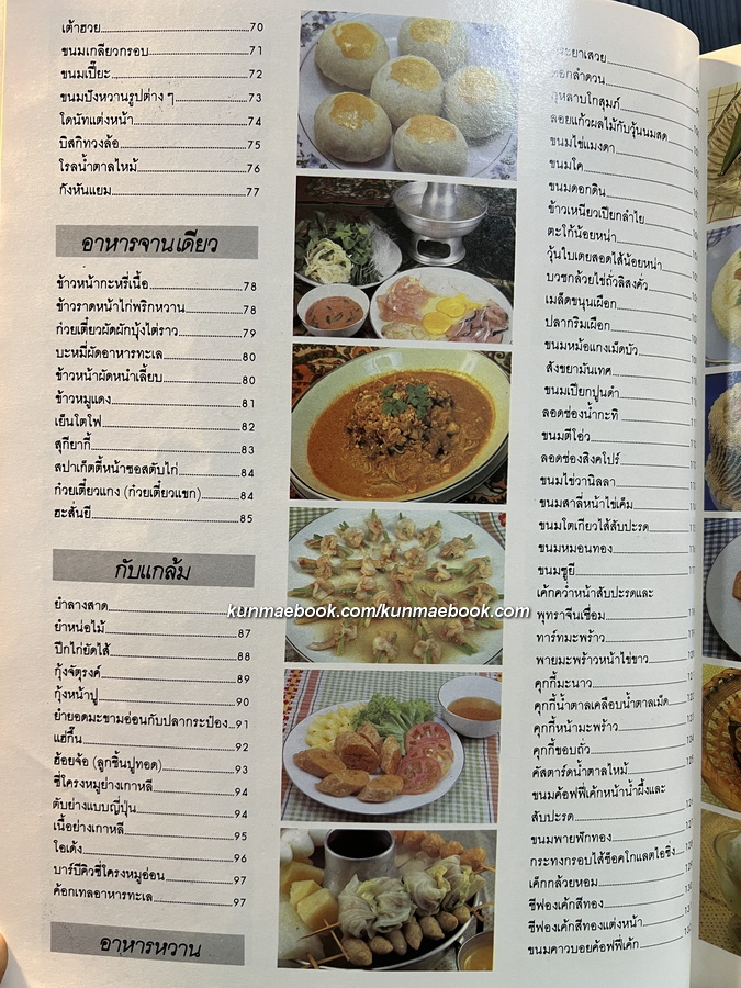 ตำรับอาหาร ชุดที่ 3 โดย อาจารย์ จรรยา สุบรรณ์