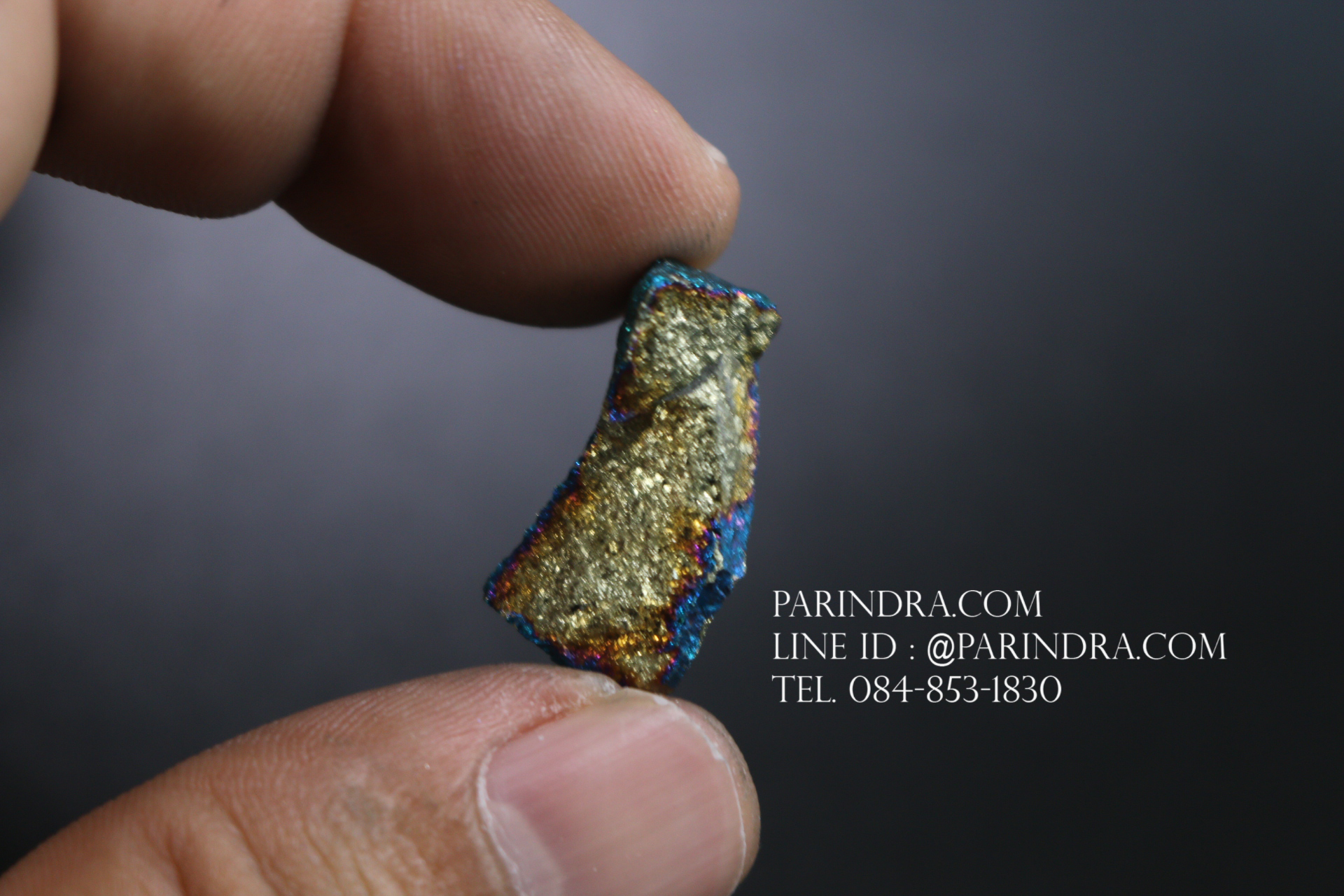 สินแร่นกยูง PEACOCK ORE (Bornite) ขนาด 4.2 กรัม #BOR004