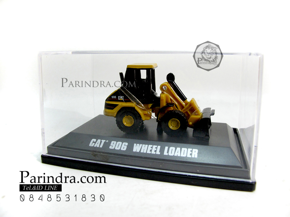 โมเดลรถเหล็กมินิ รถตักดิน Cat 906 Compact Wheel Loader