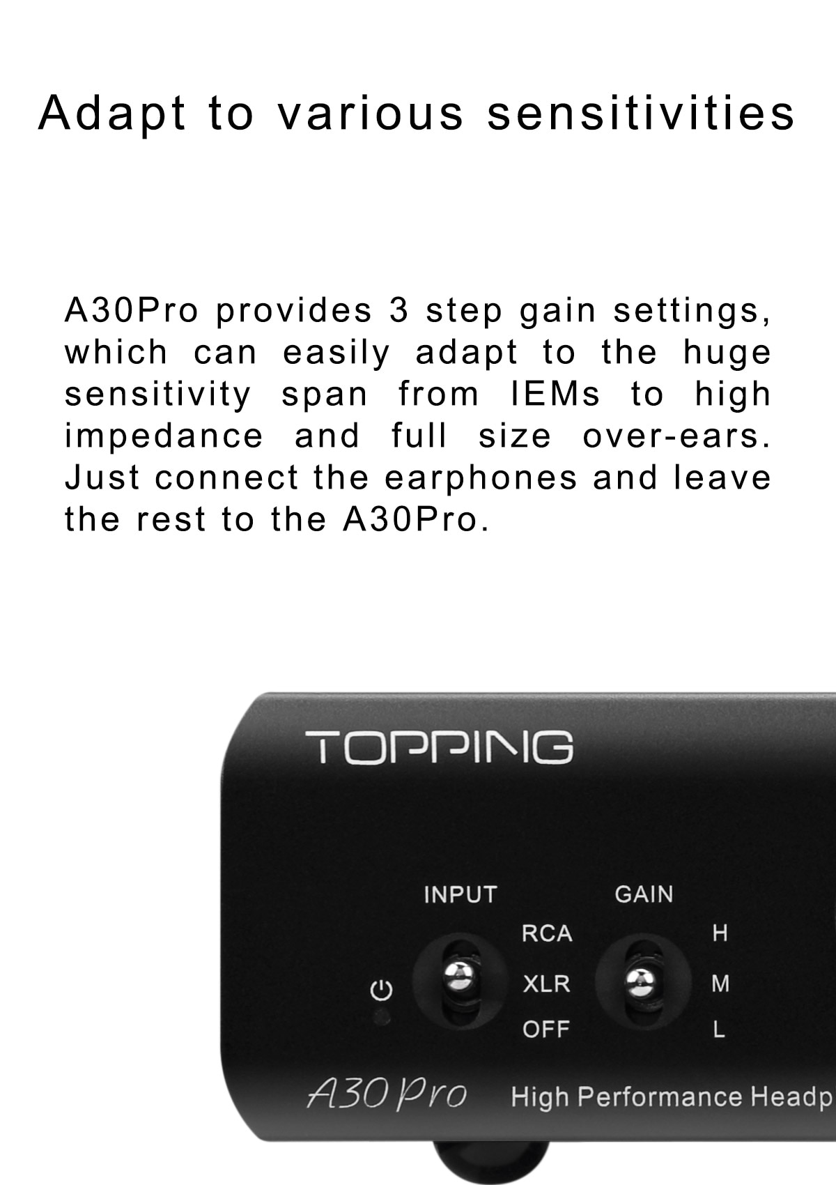 ขาย Topping A30 PRO Amplifier แอมป์หูฟังตั้งโต๊ะ ประกันศูนย์ไทย
