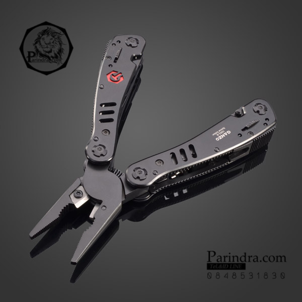 คีมเอนกประสงค์ Multi-Tools Ganzo กานโซ่ รุ่น G302-B สีดำสนิท ของแท้ 100%