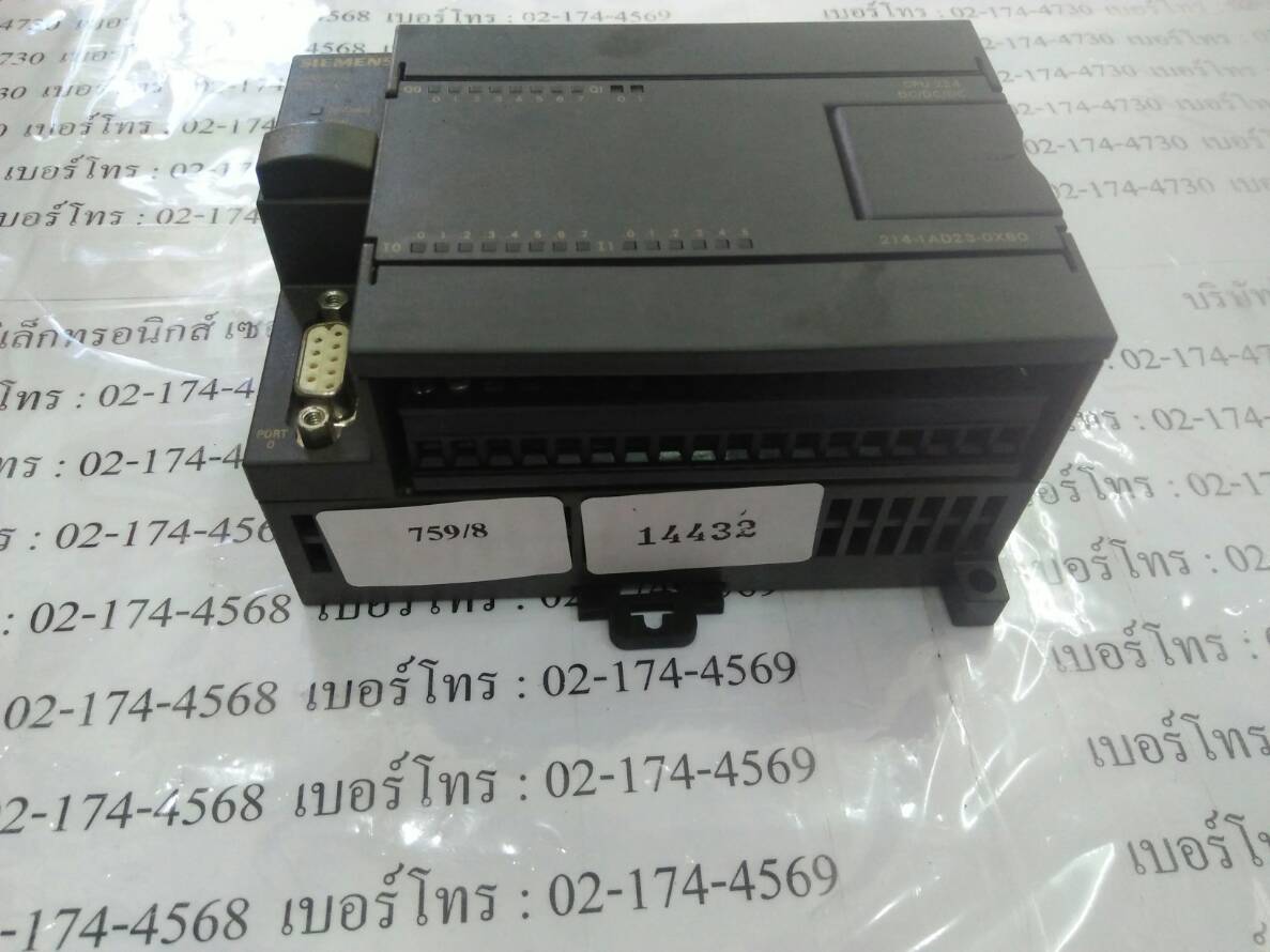 PLC “ SIEMENS ” รุ่น 6SE7 214-1AD23-0XB0