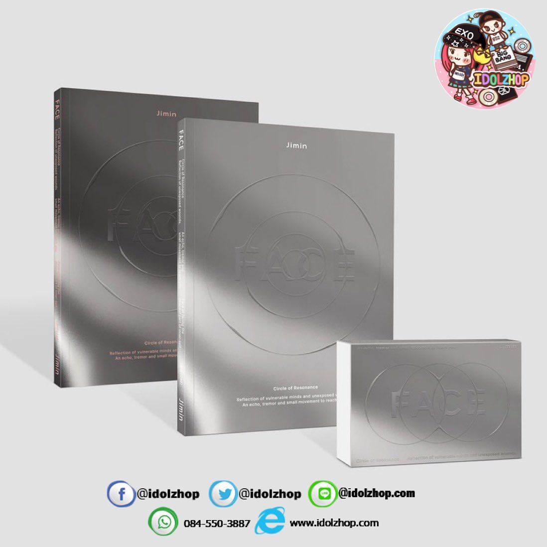 PRE. อัลบั้ม #Jimin Solo Album [FACE] -ลุ้นคอลไซน์รอบพรีแรก- ถึงไทย 25/4/23