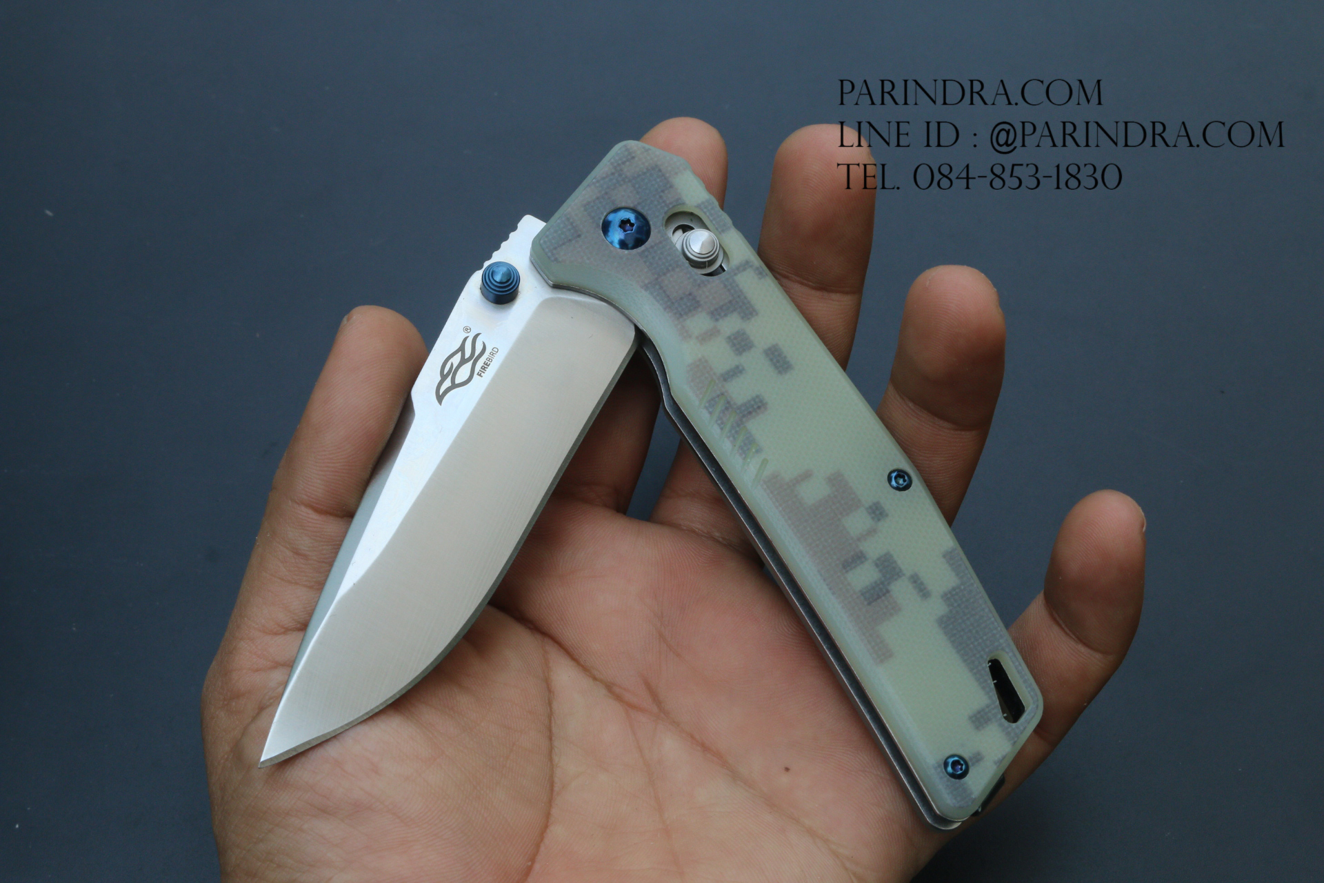 มีดพับ Ganzo กานโซ่ รุ่น Ganzo G7601CA ลายพราง ของแท้ 100%