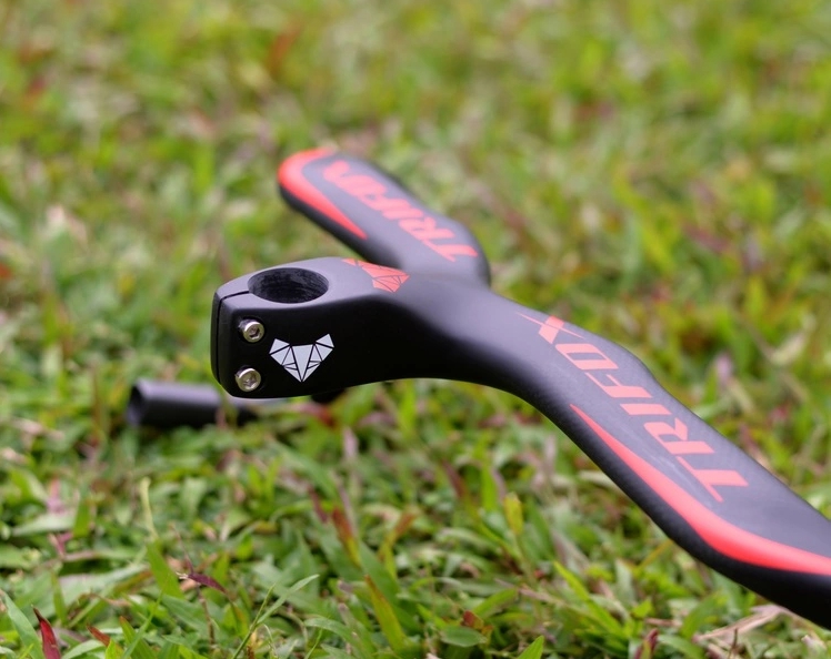 แฮนด์หมอบ TRIFOX TL-CHB10 New Full Carbon Bicycle Stem Handlebar Road Bikes Carbon Integrated