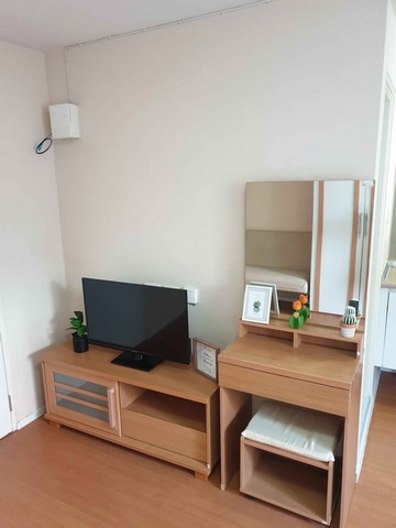 ให้เช่าคอนโด ลุมพินี ทาวน์ชิป รังสิต-คลอง1 ตึกA1 ห้อง 21.5 ตร.ม.เฟอร์ครบ พร้อมอยู่ได้เลย