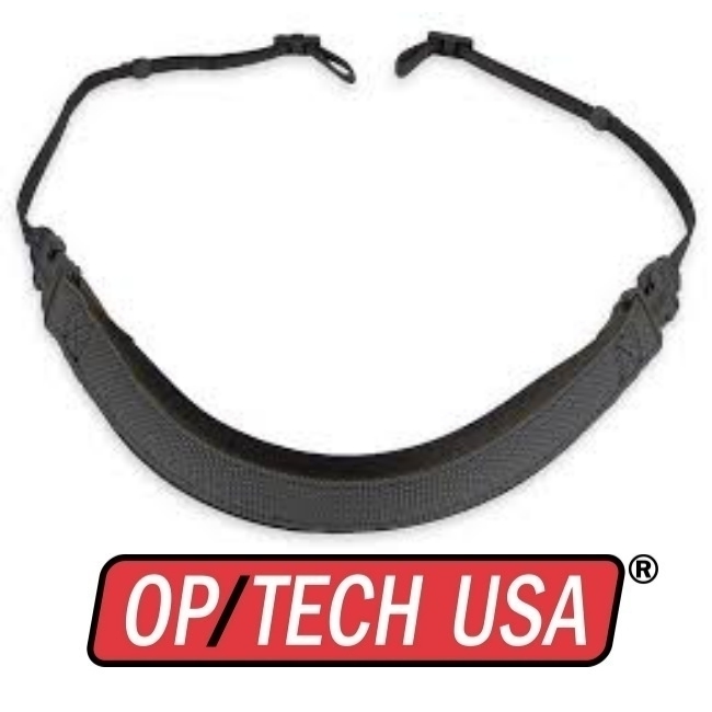 Optech USA Envy Strap Black สีดำ เพรียวบางกว่าเพราะผลิตจาก Memory Foam คุณภาพสูง สามารถปรับตามรูปร่างของคอและไหล่ ประกันศูนย์ 5 ปี ราคาส่ง ส่งฟรีems