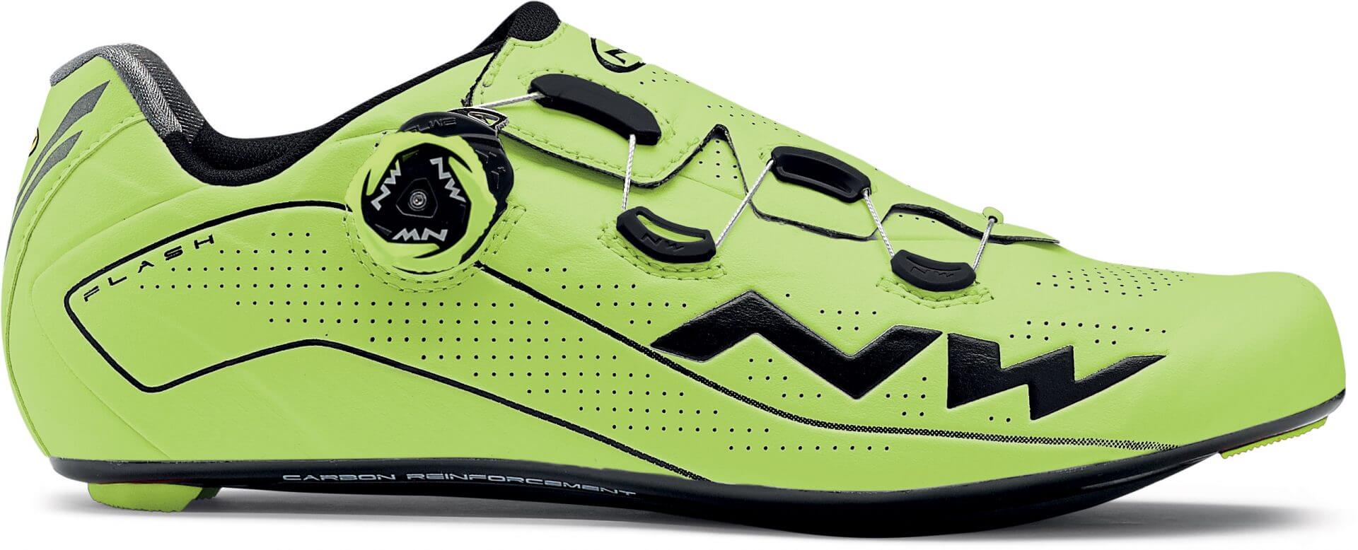 รองเท้าปั่นจักรยานเสือหมอบ รองเท้าเสือหมอบ NORTHWAVE FLASH CARBON road shoes