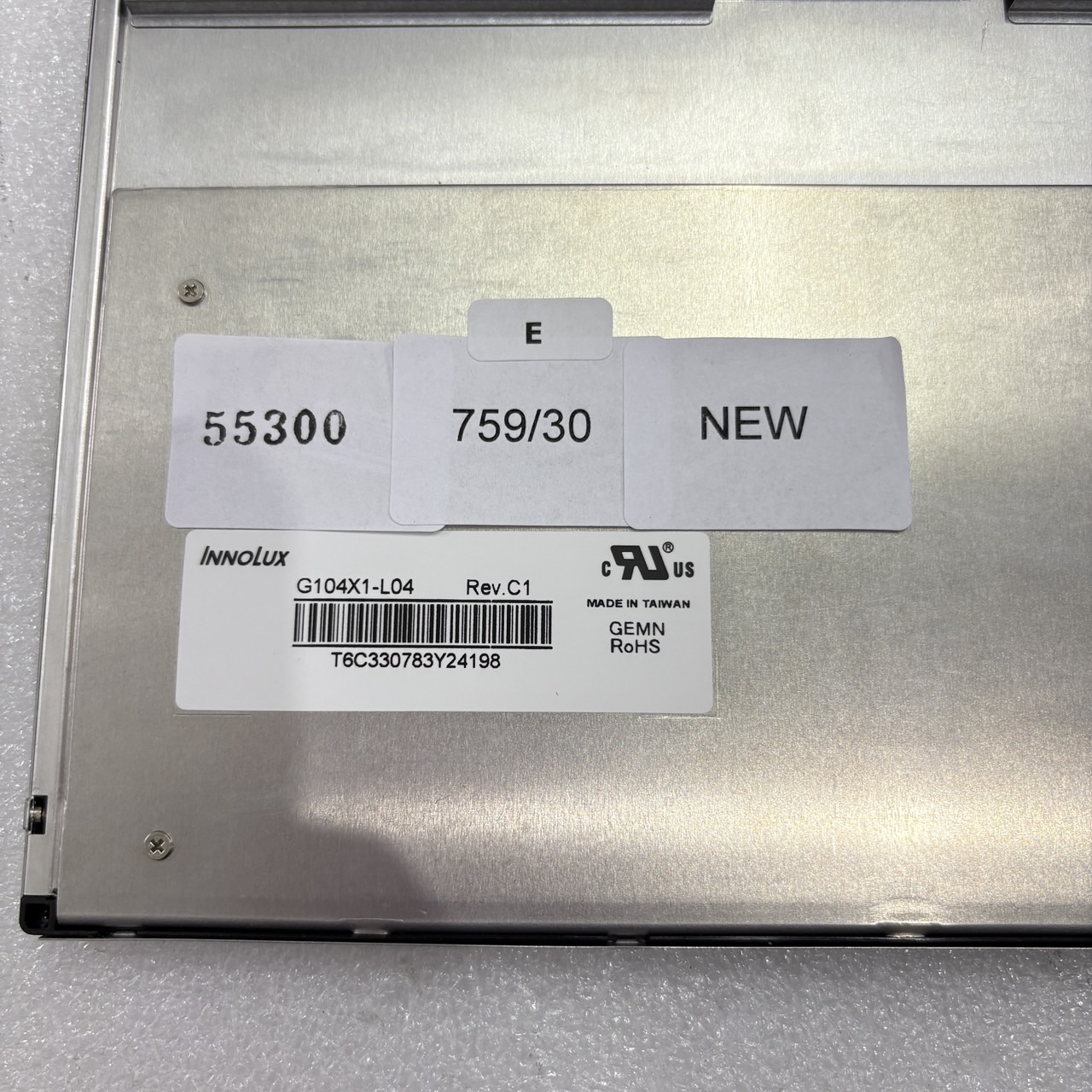 G104X1-L04 Rev.C1 LCD PANEL " INNOLUX "