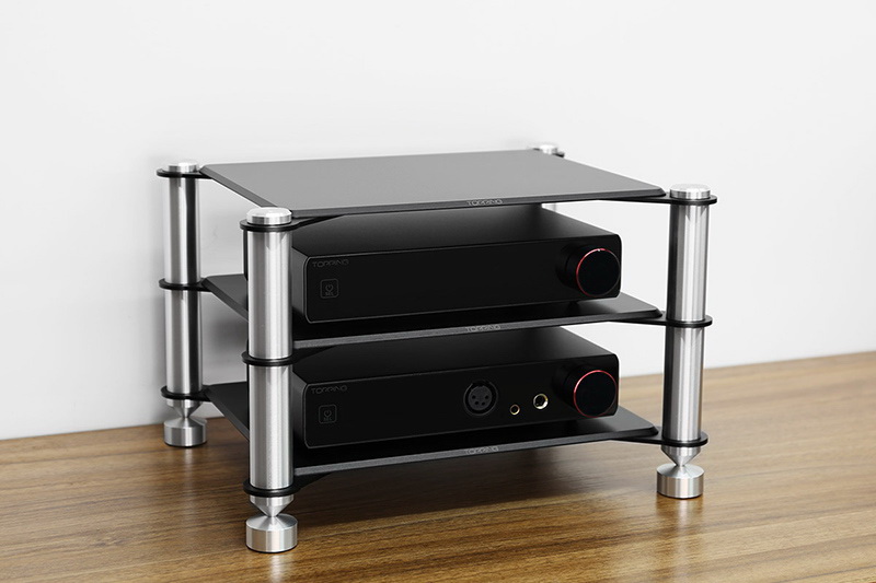 Topping SR2 ชั้นวางอลูมิเนียมสำหรับวาง Topping หรืออุปกรณ์อื่นๆ