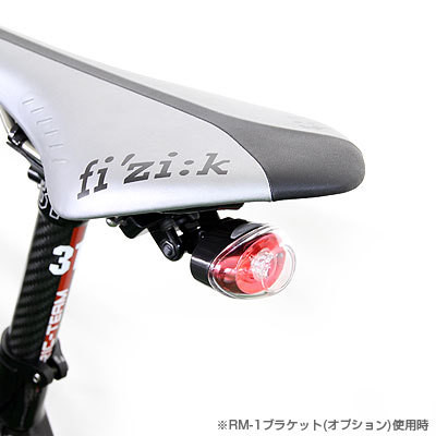 CATEYE ไฟท้ายกระพริบแคทอาย tail light RAPID 1, TL-LD611, สีแดง (USB charge)