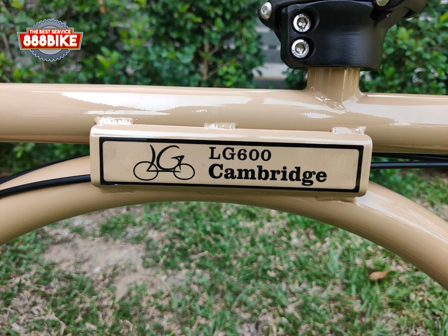 K-POP LG600 จักรยานสองตอน Tandem เกียร์ 8 สปีด พับได้ ลากได้ ล้อ 20นิ้ว เฟรมเหล็ก ปี 2024