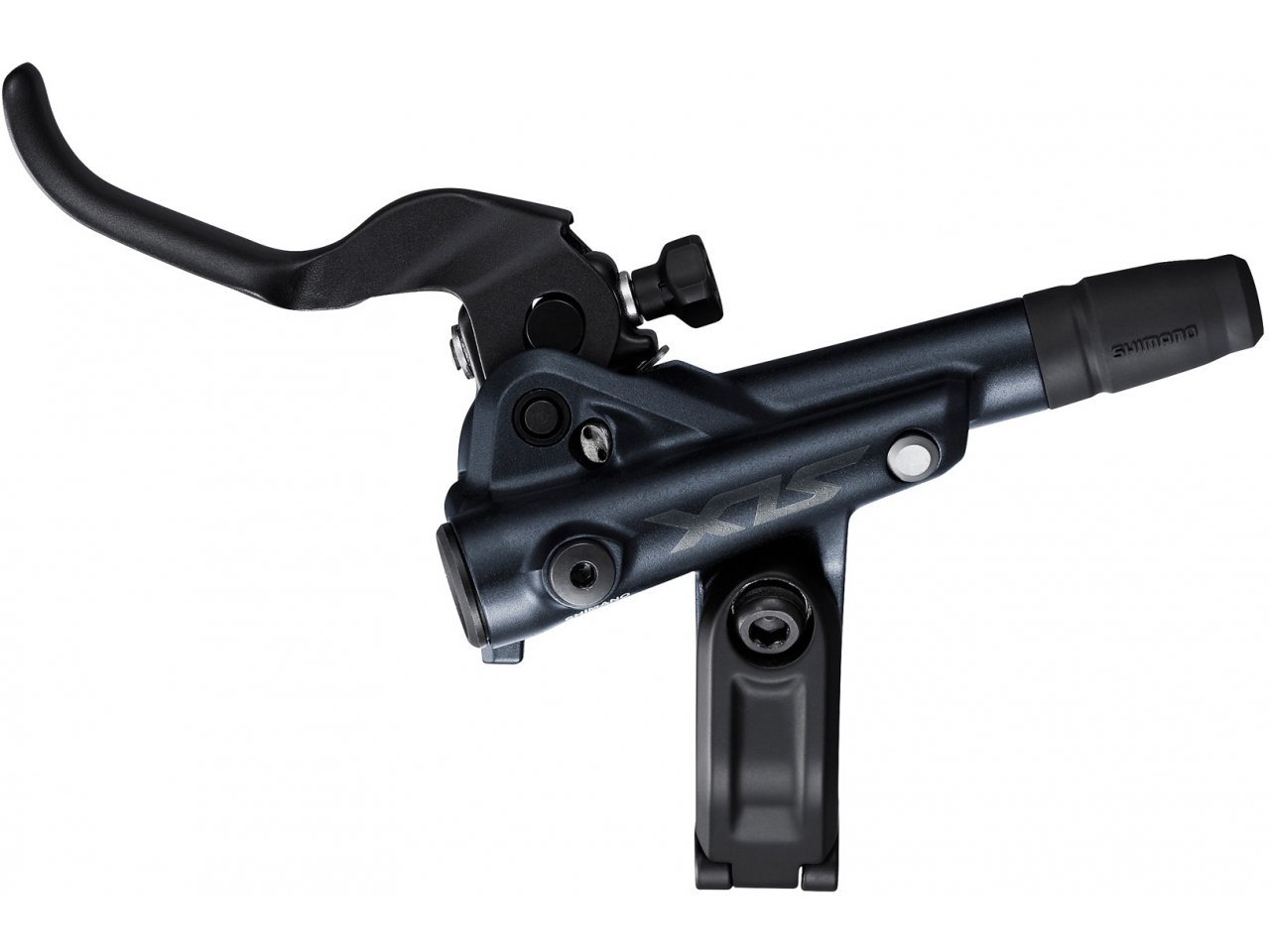 SHIMANO ชุดดิสเบรค SLX หลัง, BL/BR-M7100, รุ่นแผ่นเบรค RESIN ไม่มีปีก without Cooling Fins, 1700MM