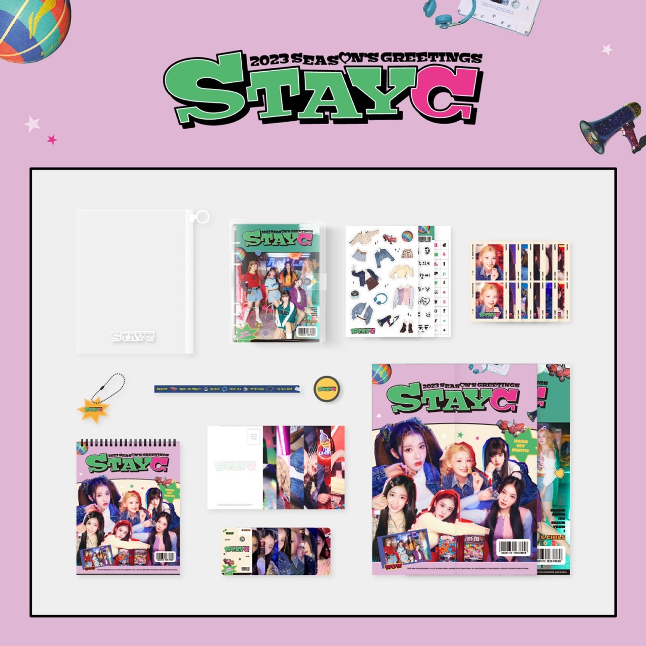 PRE. #STAYC- 2023SEASON'S GREETING [Ktown4u Special Gift] - เข้าไทย 20 มค -