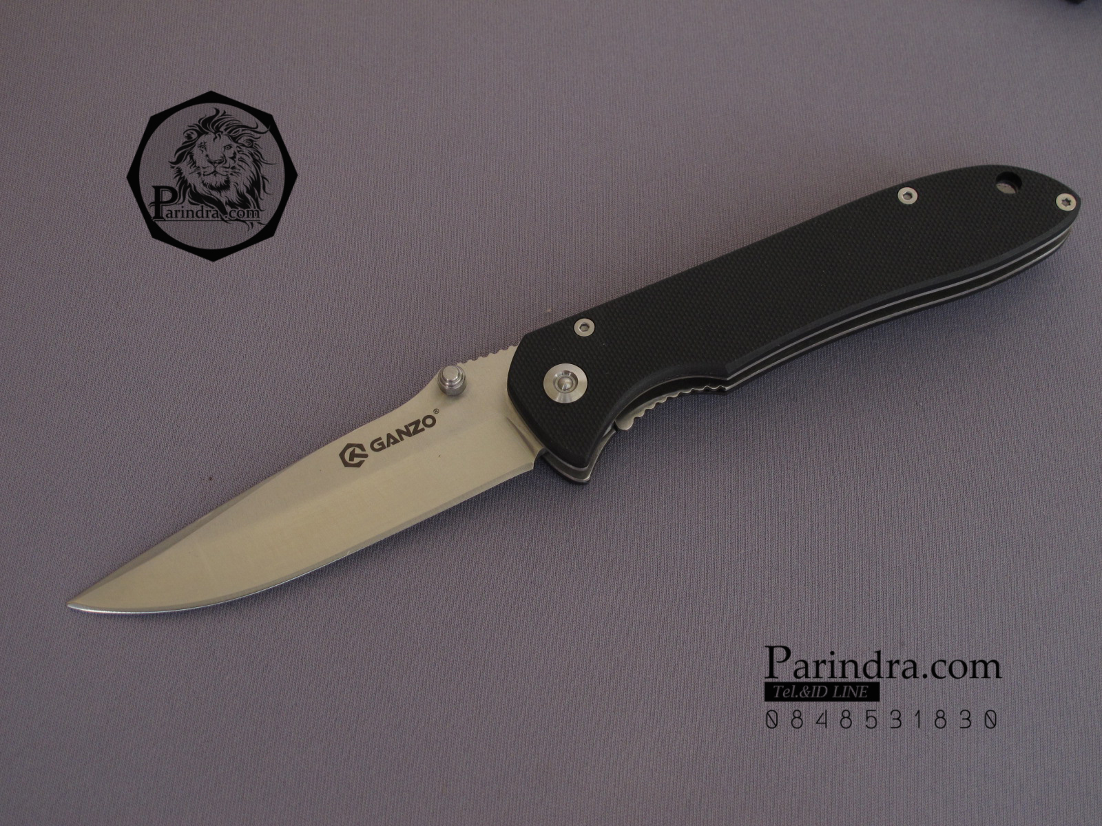 มีดพับ Ganzo รุ่น G7142 สีดำ ของแท้ 100%