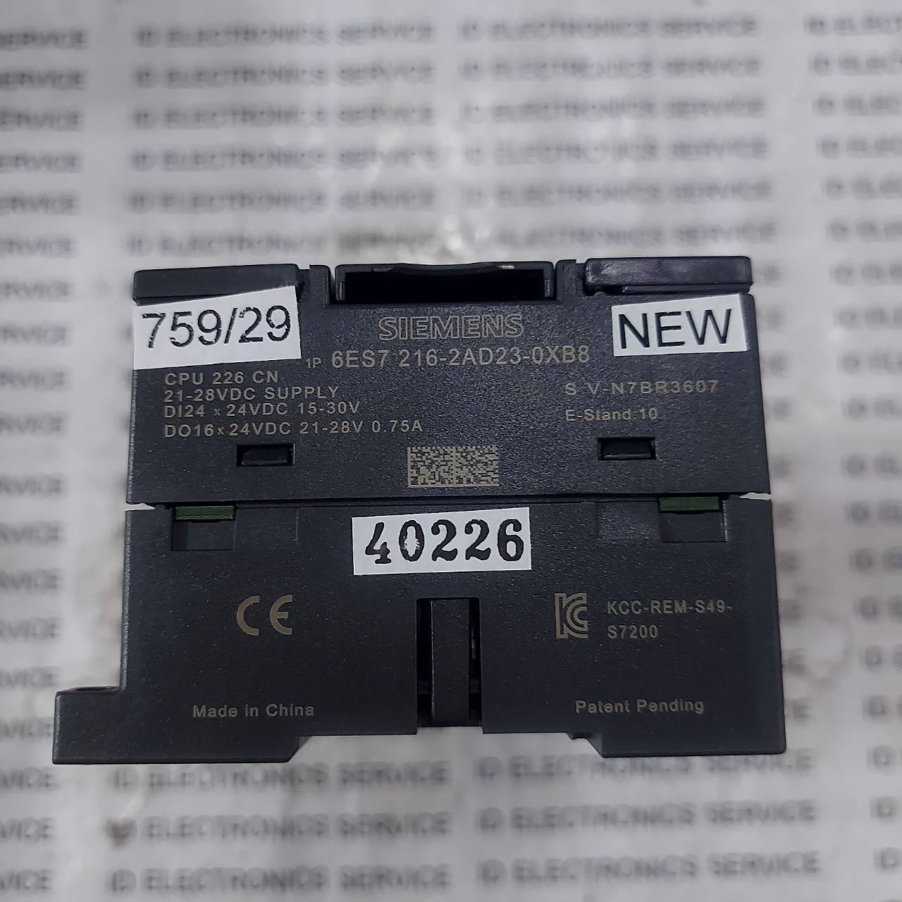6ES7 216-2AD23-0XB8 PLC " SIEMENS "