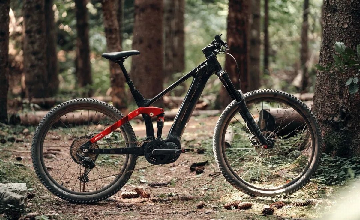 จักรยานเสือภูเขา JAVA SCALATA Full Suspension Mid Drive Mountain Ebike 12 Speed 29er/27.5 เฟรมคาร์บอน