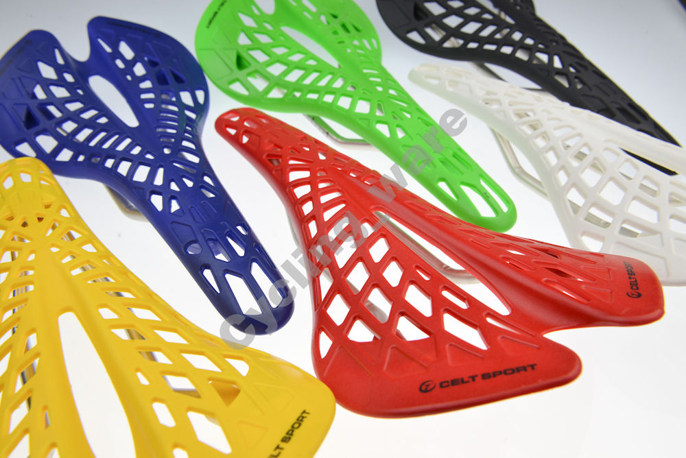เบาะแมงมุม เบาะจักรยาน CELT Sports SPYDER SADDLE, CS-D01 แบบตาข่าย