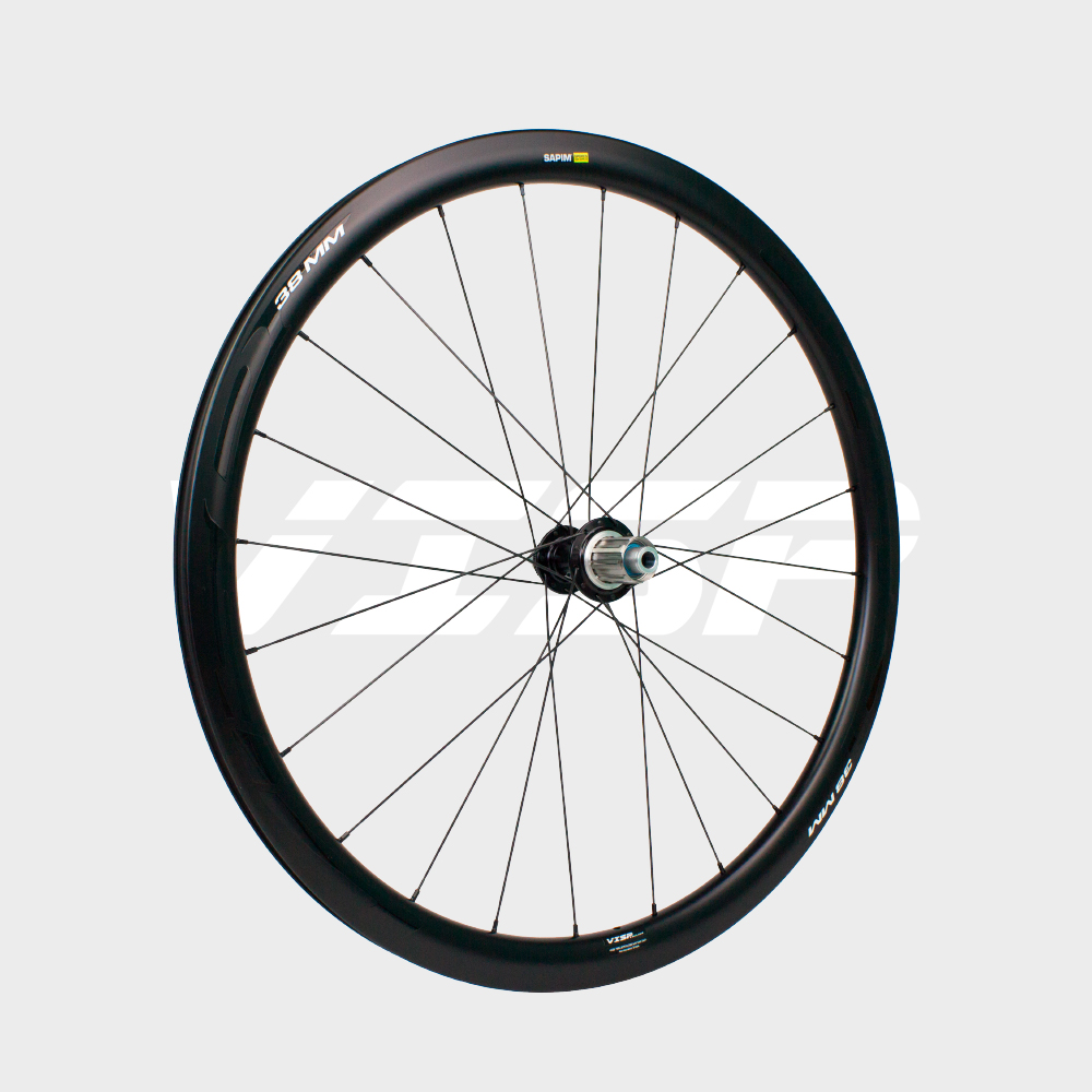 VISP Builder ล้อคาร์บอนเสือหมอบ Disc Brake รุ่น Special Series คาร์บอน รองรับ 7-11สปีด (Road or cyclocross)