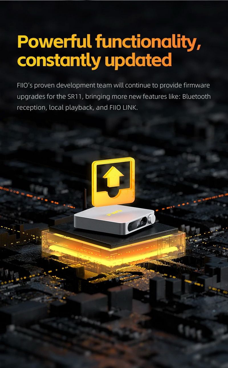 FiiO SR11 เครื่องรับเพลงสตรีมมิ่งแบบ Lossless ประสิทธิภาพสูง รองรับ AirPlay, Roon Ready ประกันศูนย์ไทย