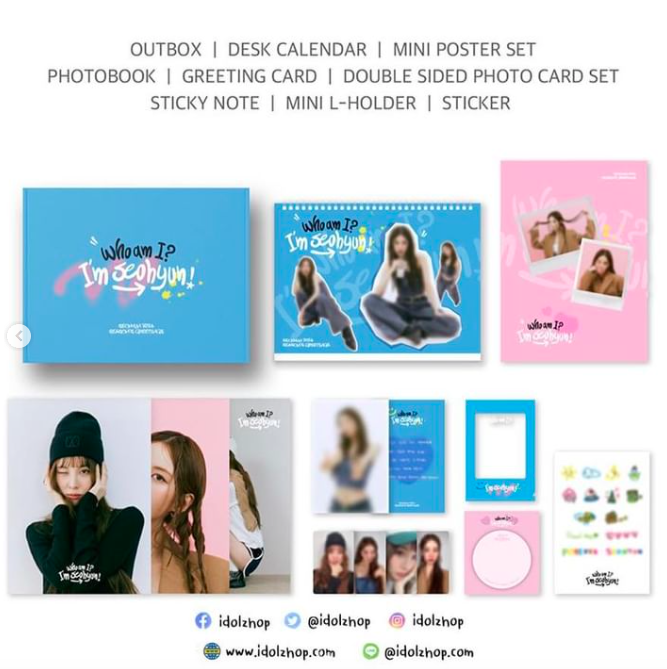 Pre. Seo Hyun - 2024 SEASON’S GREETINGS ‘Who am I? I’m SEO HYUN!’ - รอนำเข้า 14- 25 วัน หลังออกจำหน่าย -