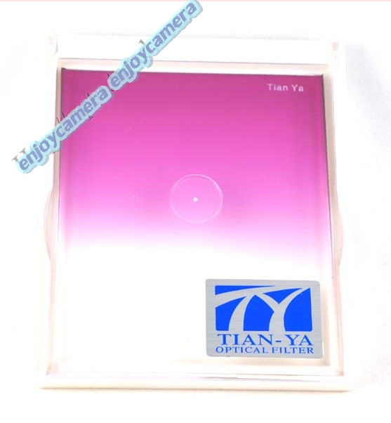 Tianya Gradual Pink Filter P size ครึ่งซีก สีชมพู ขนาด 83 มม