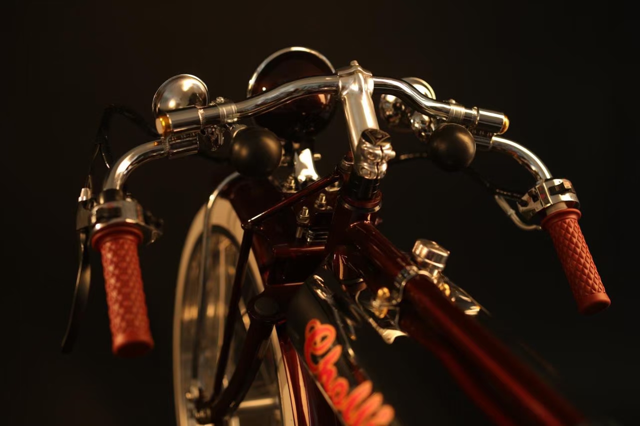 มอเตอร์ไซค์ CHOLLIMA Monster Chopper Bike เครื่องยนต์ 6.5HP Motor 212CC ถังน้ำมัน 15L Gas Tank ปั่นได้ บิดได้