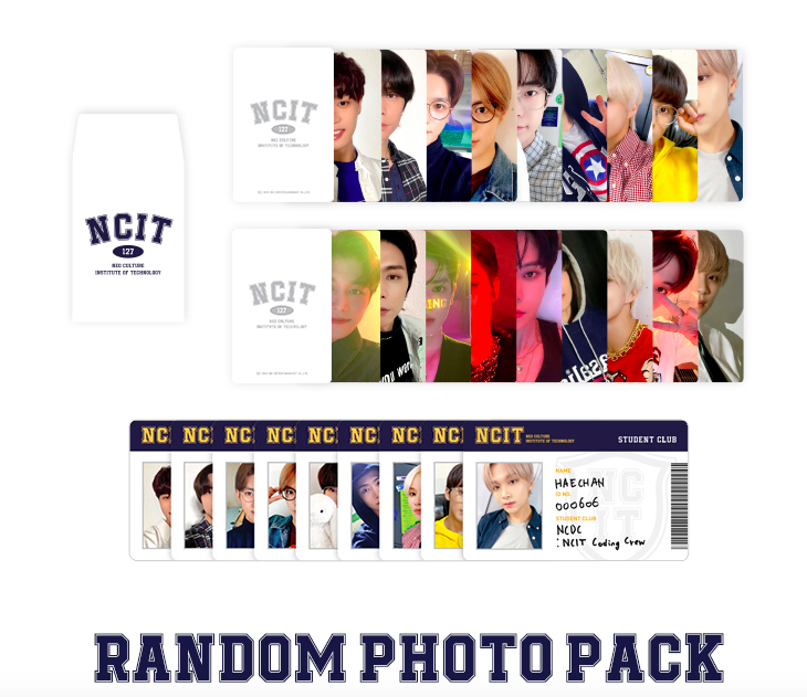MD #NCT 127 RANDOM PHOTO PACK - NCIT (ปิดรอบ 2021-10-5)