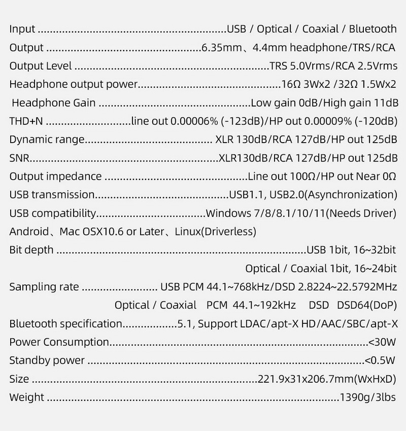 SMSL DL200 DAC/AMP ตั้งโต๊ะ รองรับ MQA, Dual Hi-Res ประกันศูนย์ไทย