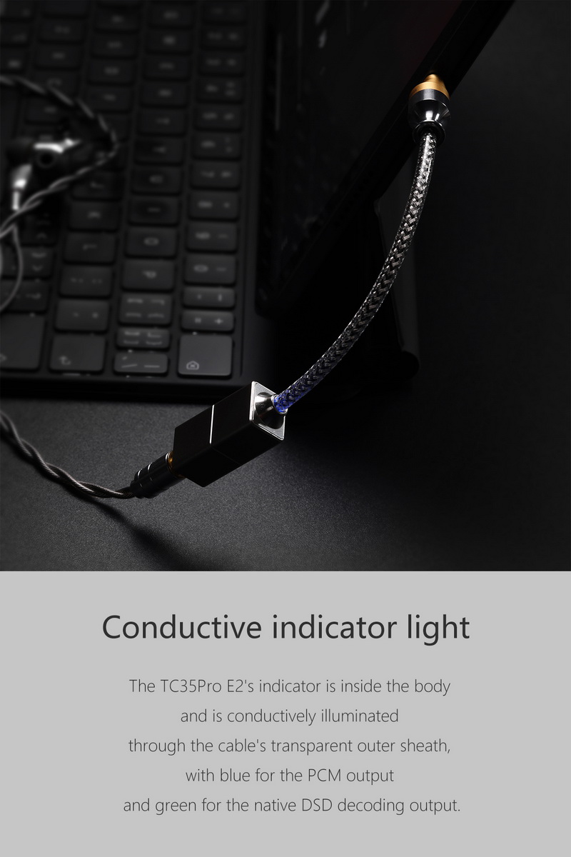 DD TC35Pro E2 DAC/AMP หางหนู รองรับ PCM 32bit/384kHz, DSD256 ประกันศูนย์ไทย