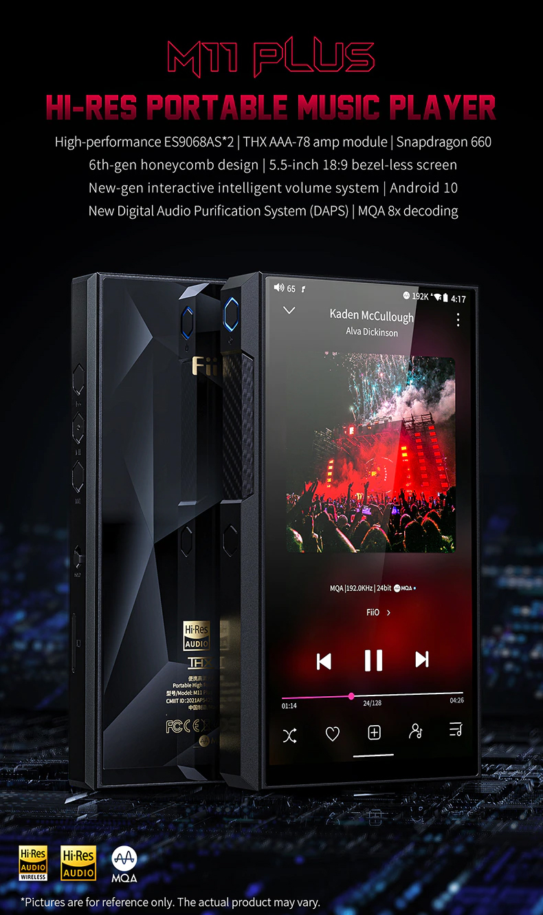 FiiO M11 PLUS ESS ชิป ES9068AS สุดยอด DAP แห่งยุครองรับ MQA ประกันศูนย์ไทย