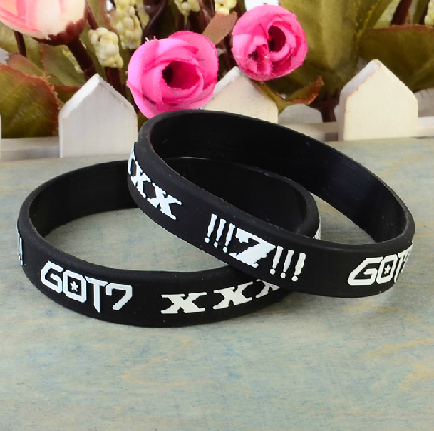 ริสแบรนด์ GOT 7 (ดำ)