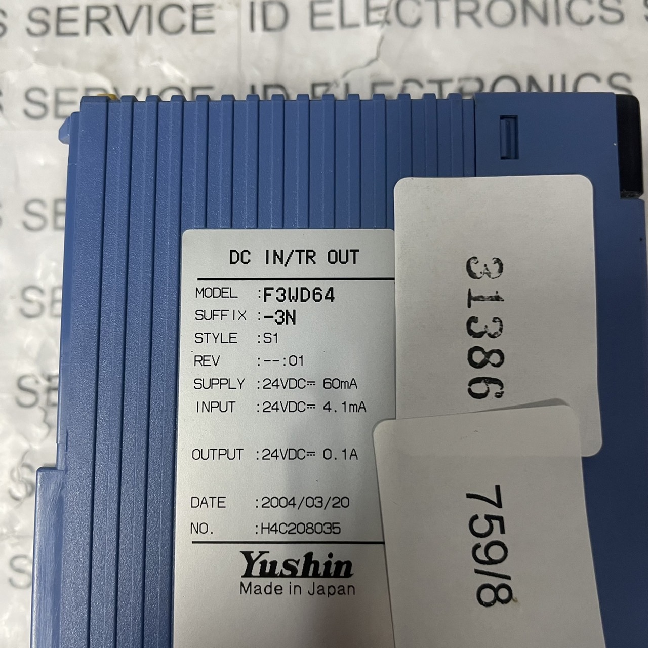 F3WD64-3N PLC " YOKOGAWA "