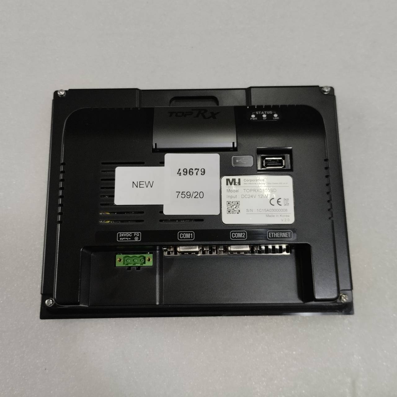 TOPRX0800SD HMI " M2I "