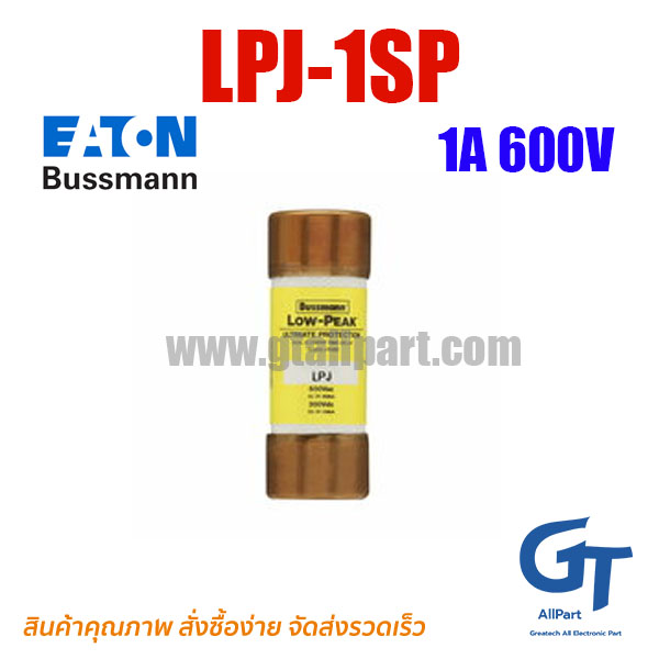 LPJ-1SP , 1A 600V ,Class J , Bussmann / Eaton
