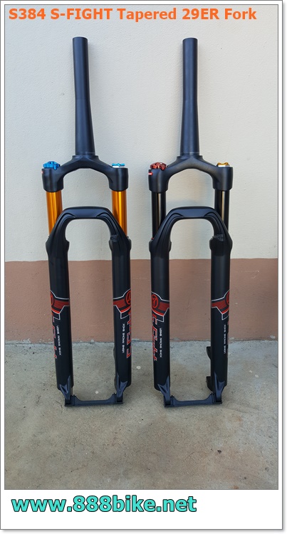 S-FIGHT S384 29ER AIR FRONT FORK 9mm. Axles