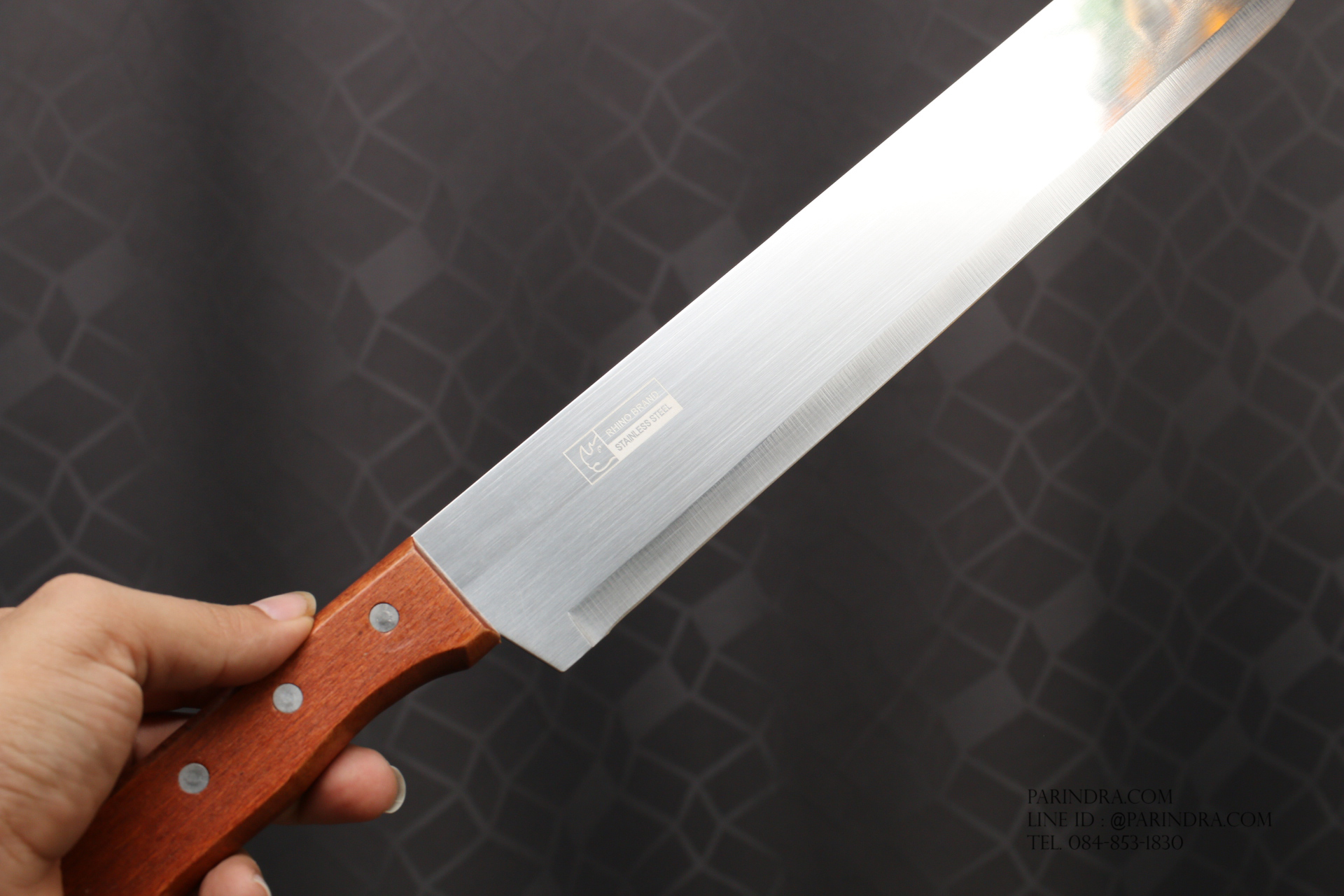 RHINO BRAND No.234 มีดทำครัวแบบยาว ปอกมะพร้าวอ่อน ผ่าแตงโม ปอกทุเรียน คมสุดๆ (ของแท้)