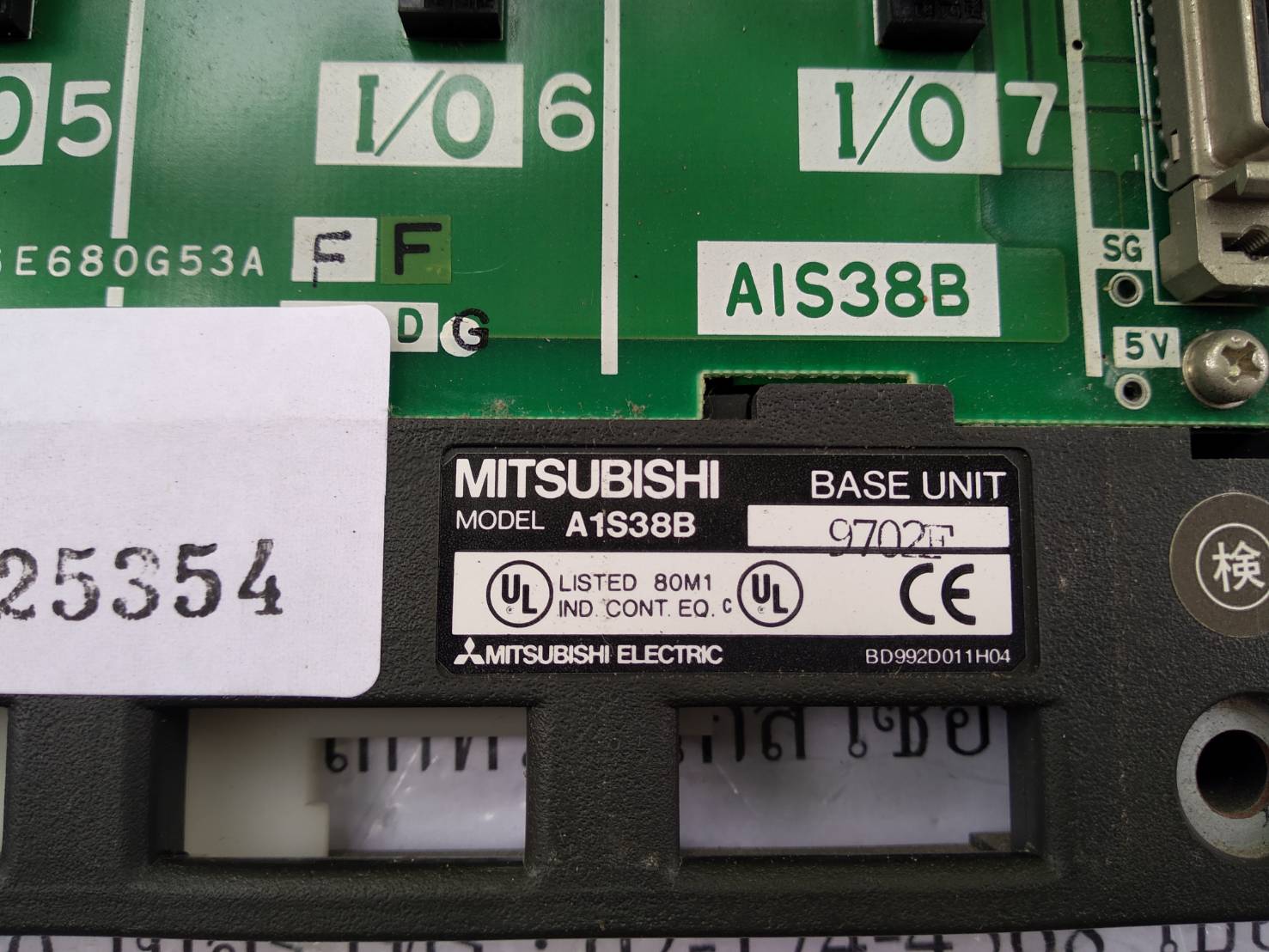 A1S38B BASE UNIT " MITSUBISHI "
