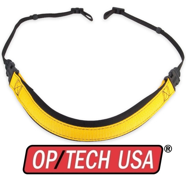 Optech USA envy strap yellow สีเหลือง เบากว่าเพราะผลิตจาก Memory Foam คุณภาพสูง สามารถปรับตามรูปร่างของคอและไหล่ ประกันศูนย์ 5 ปี ราคาส่ง ส่งฟรีems