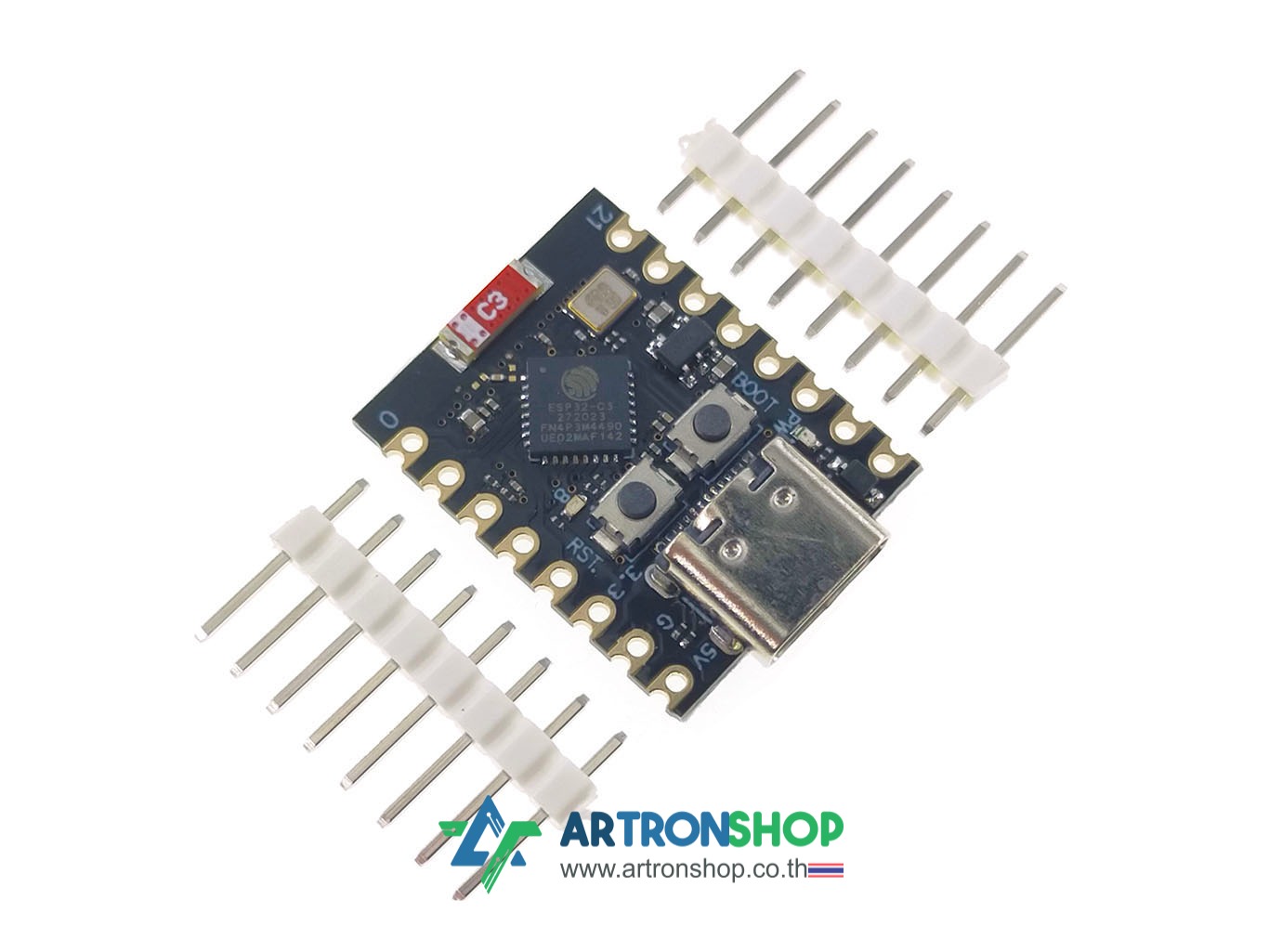 ESP32-C3 Super Mini บอร์ด ESP32-C3 จิ๋ว