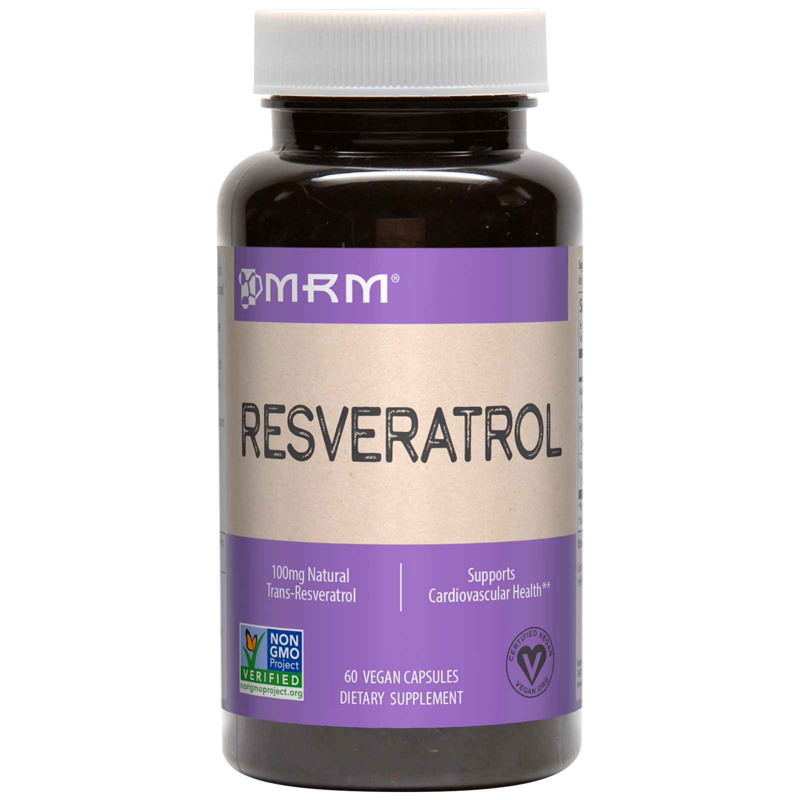 MRM Resveratrol 60 Vegan Capsules